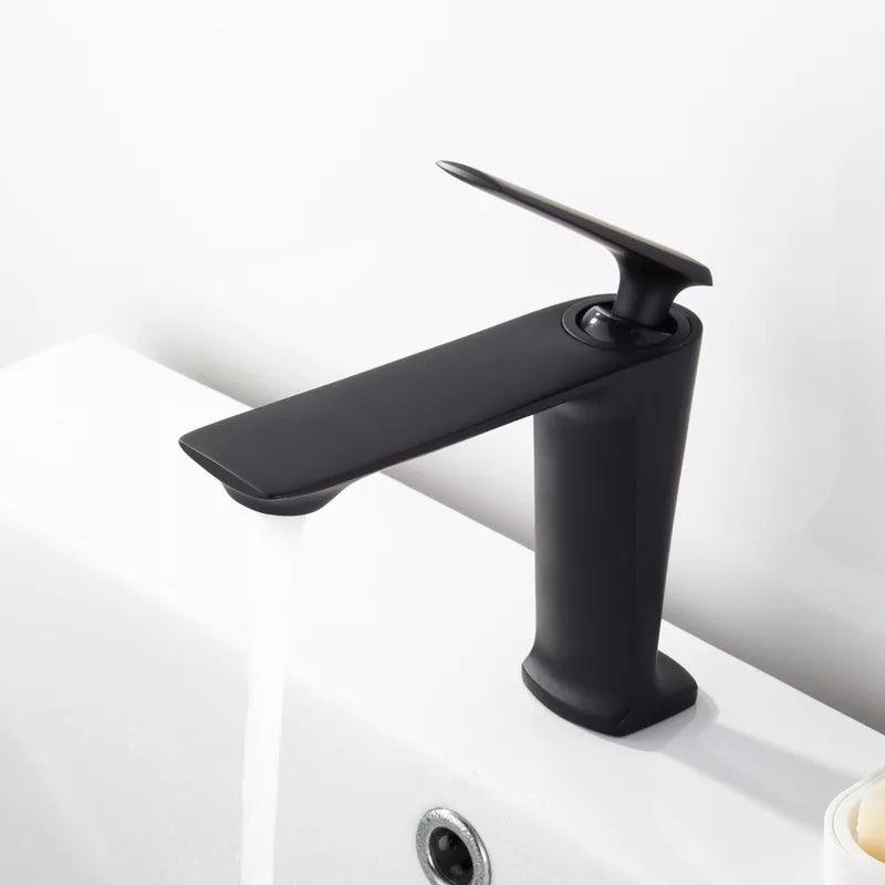Baterie Lavoar, din Alama Sanitara, culoarea Neagra