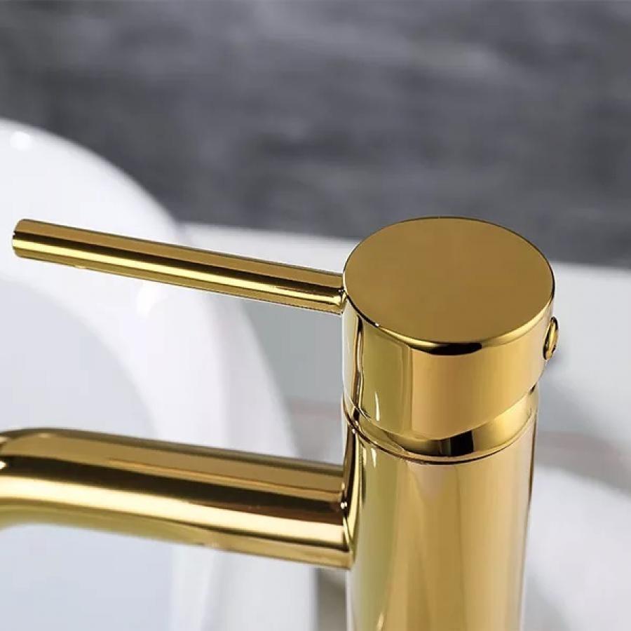 Baterie Lavoar, din Inox, Aurie