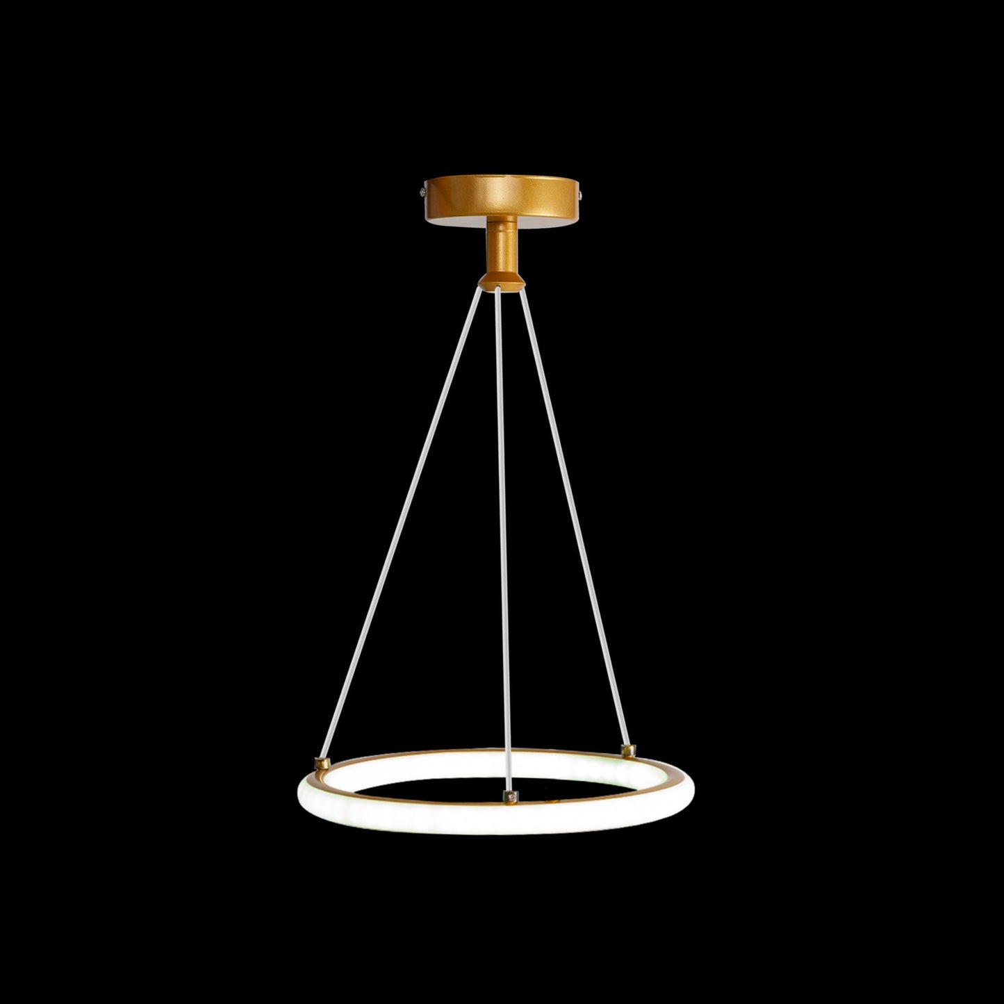 Lustra LED, 24W, 3000K/4000K/6000K, Auriu, IP.20 9179 - LEDS