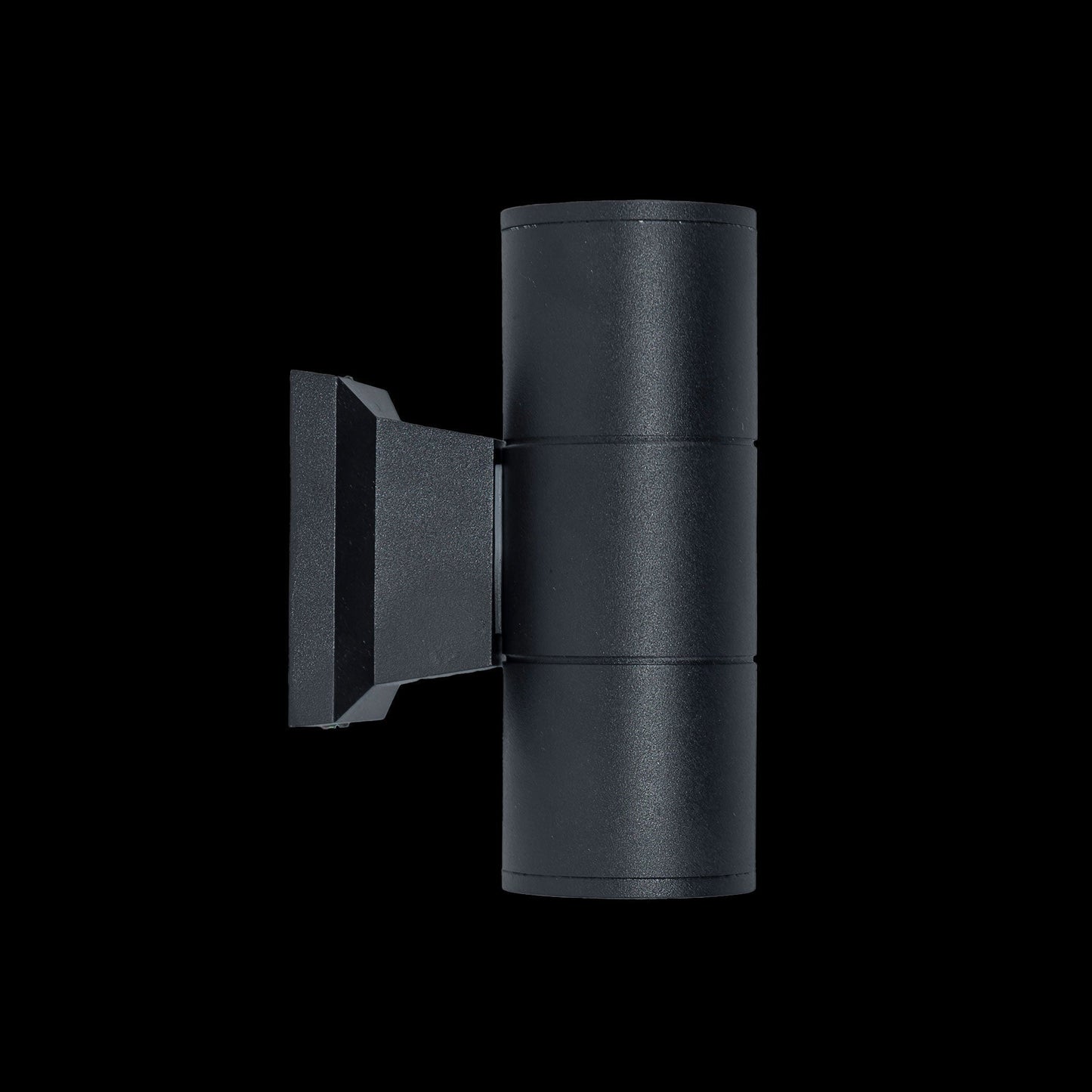 Aplica Exterior, 2*GU10, Negru, Metal si Sticla T65/BK - LEDS