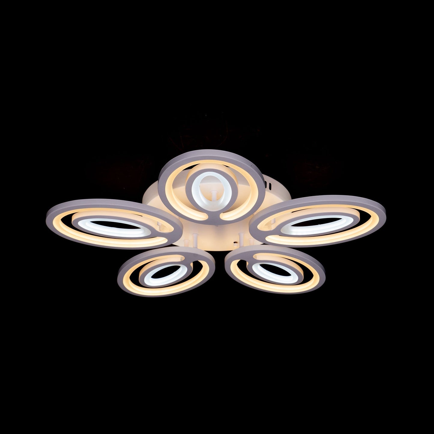 Lustra LED cu Telecomanda, 140W, 3000K/4000K/6000K, Alb, Acril, Dimabila, IP20 5312/5