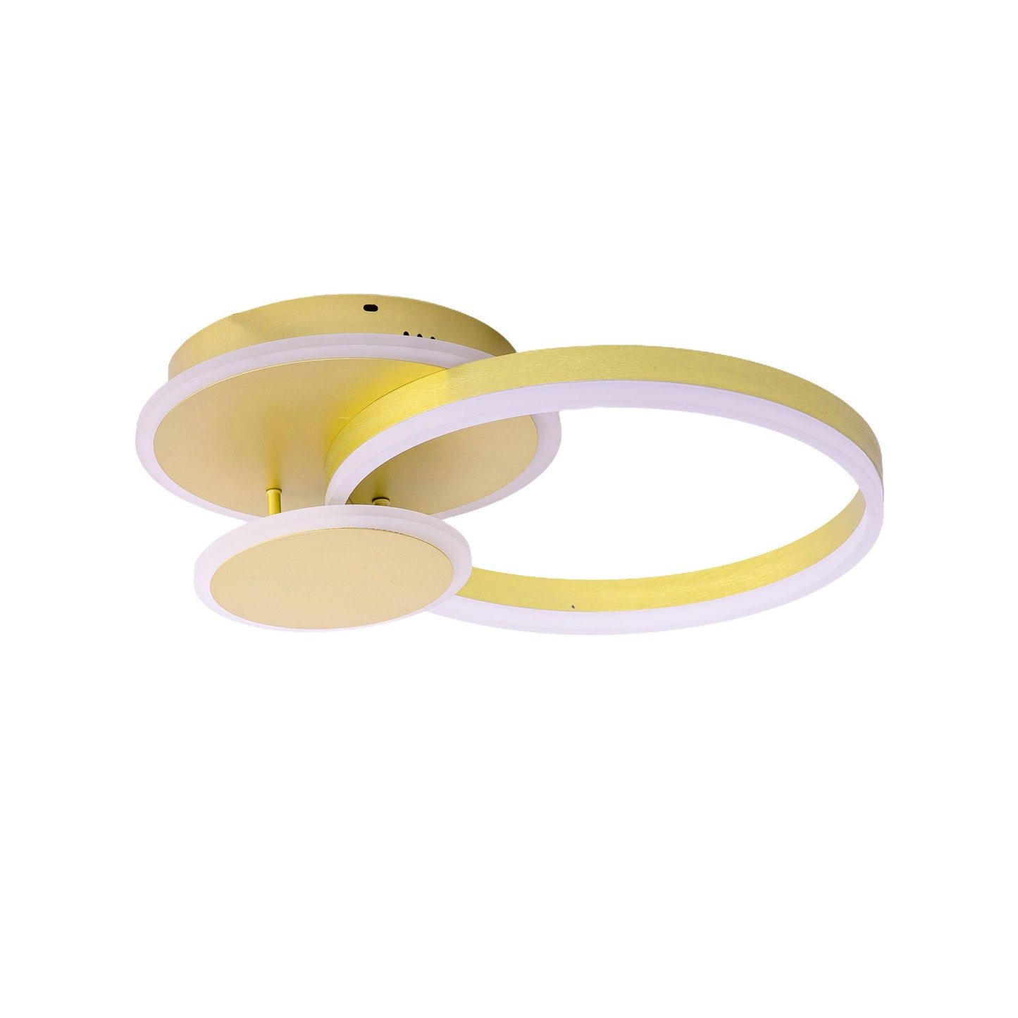 Lustra LED, 102W, 3000K/4000K/6000/K, Auriu, Acril XD375/3