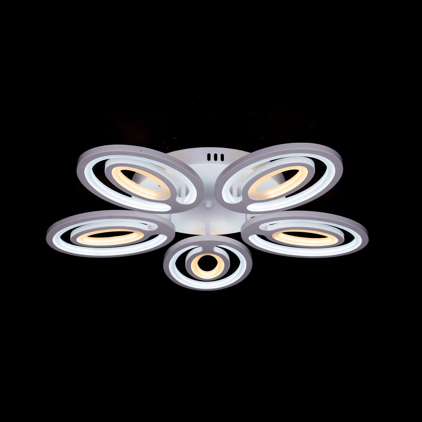 Lustra LED cu Telecomanda, 140W, 3000K/4000K/6000K, Alb, Acril, Dimabila, IP20 5312/5