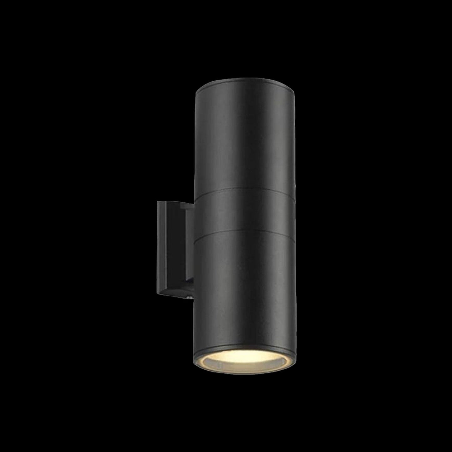 Aplica Exterior, 2*GU10, Negru, Metal si Sticla T65/BK - LEDS