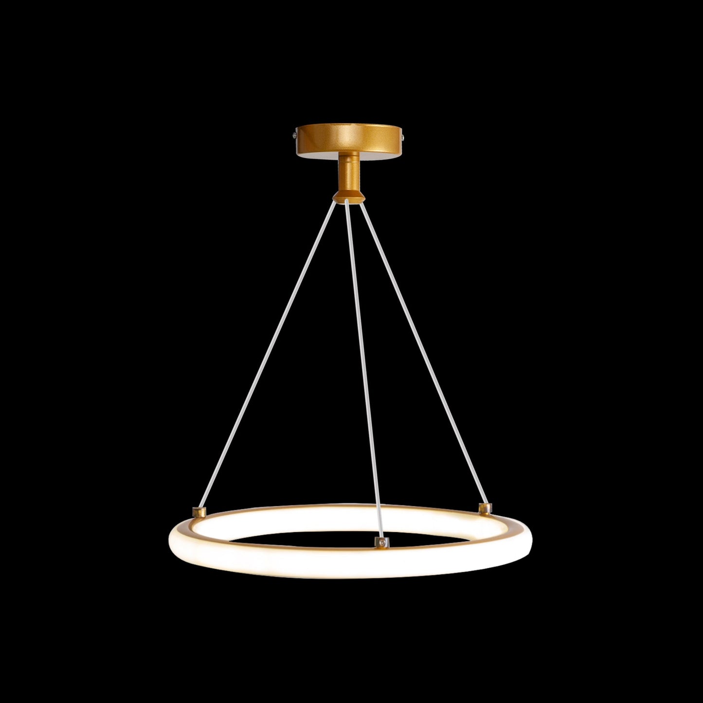 Lustra LED, 24W, 3000K/4000K/6000K, Auriu, IP.20 9179 - LEDS