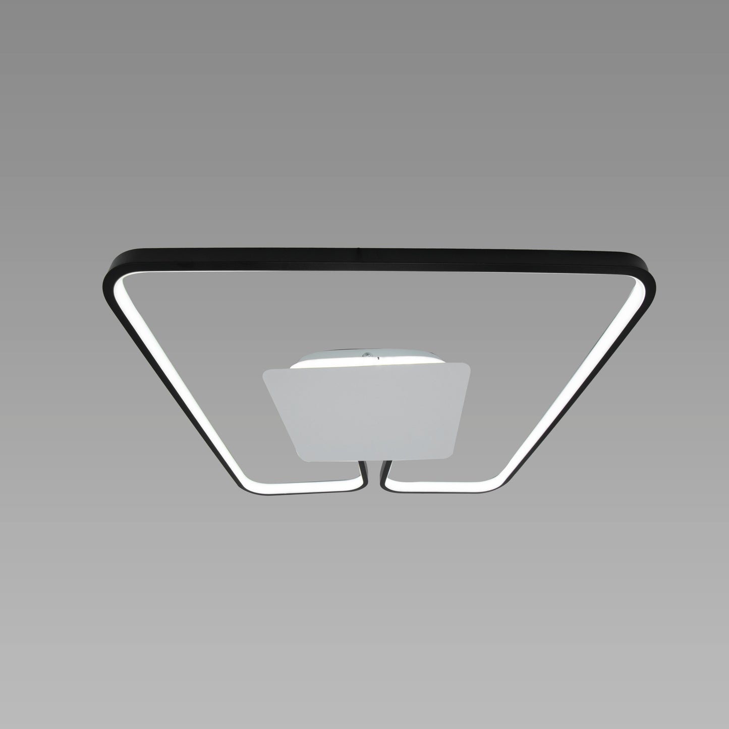 Lustra LED cu Telecomanda, 88W, Dimabila, Negru 602/500