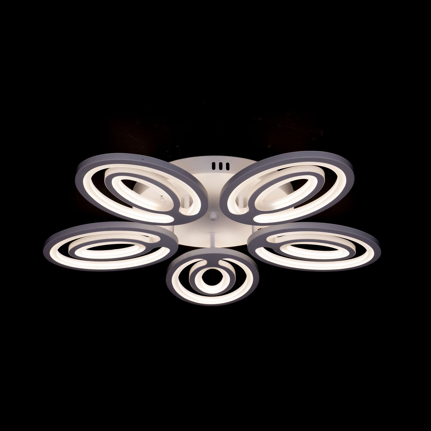 Lustra LED cu Telecomanda, 140W, 3000K/4000K/6000K, Alb, Acril, Dimabila, IP20 5312/5