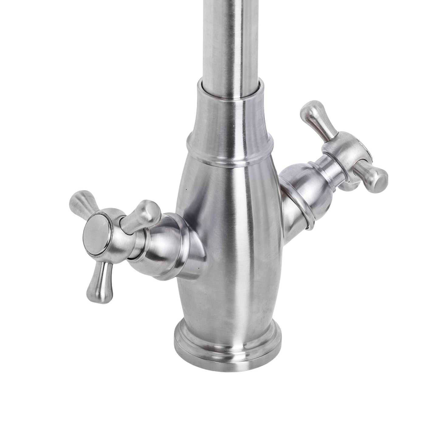 Baterie Bucatarie, Monocomanda, din Inox 304, Satinata