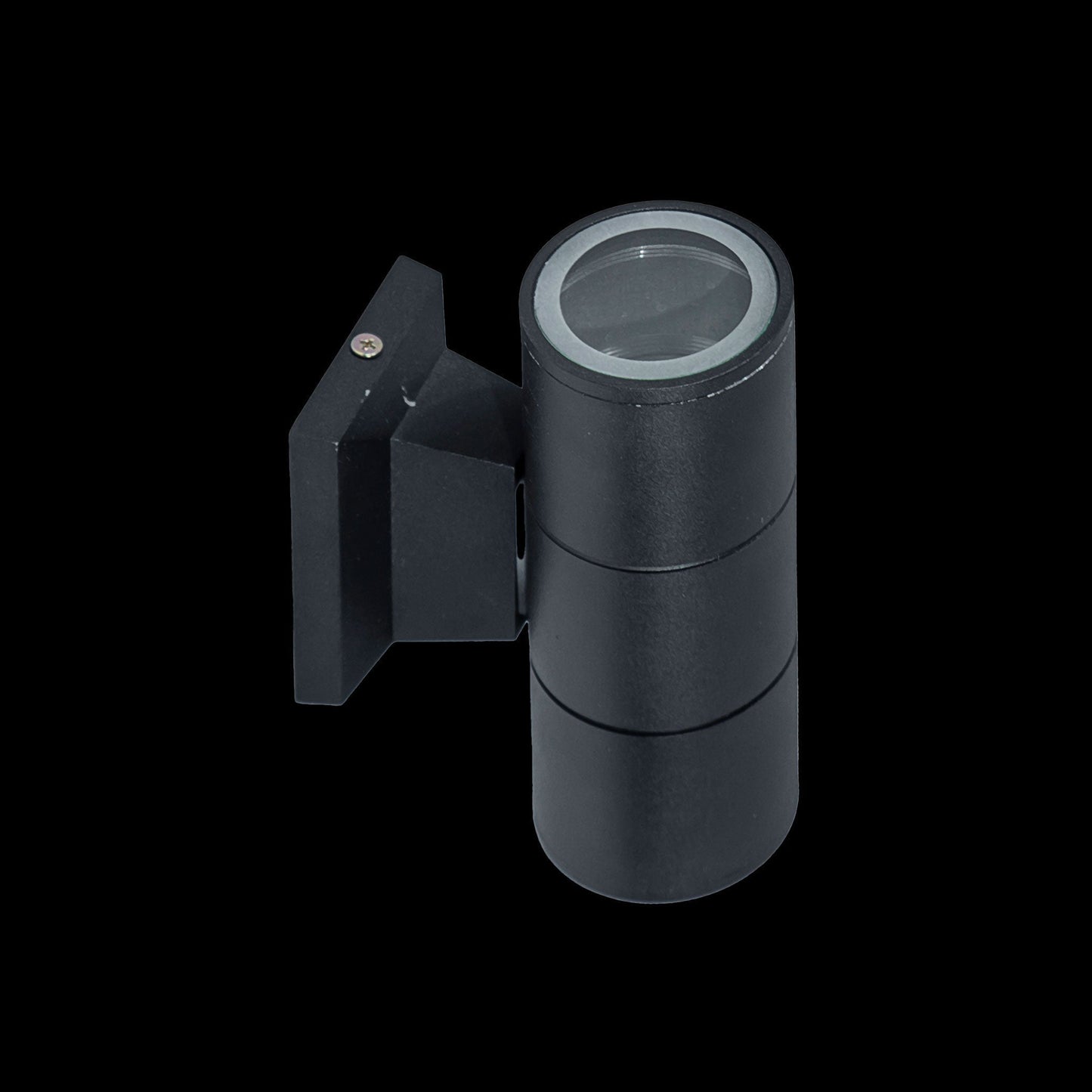 Aplica Exterior, 2*GU10, Negru, Metal si Sticla T65/BK - LEDS