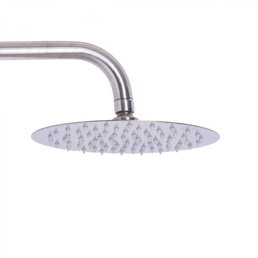 Coloana de Dus cu Inaltime Reglabila, din Inox, Satinata