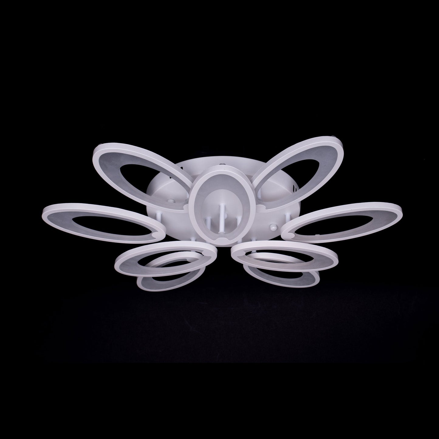 Lustra LED cu Telecomanda, Alb, 198W, Dimabila M003/6+3 - LEDS