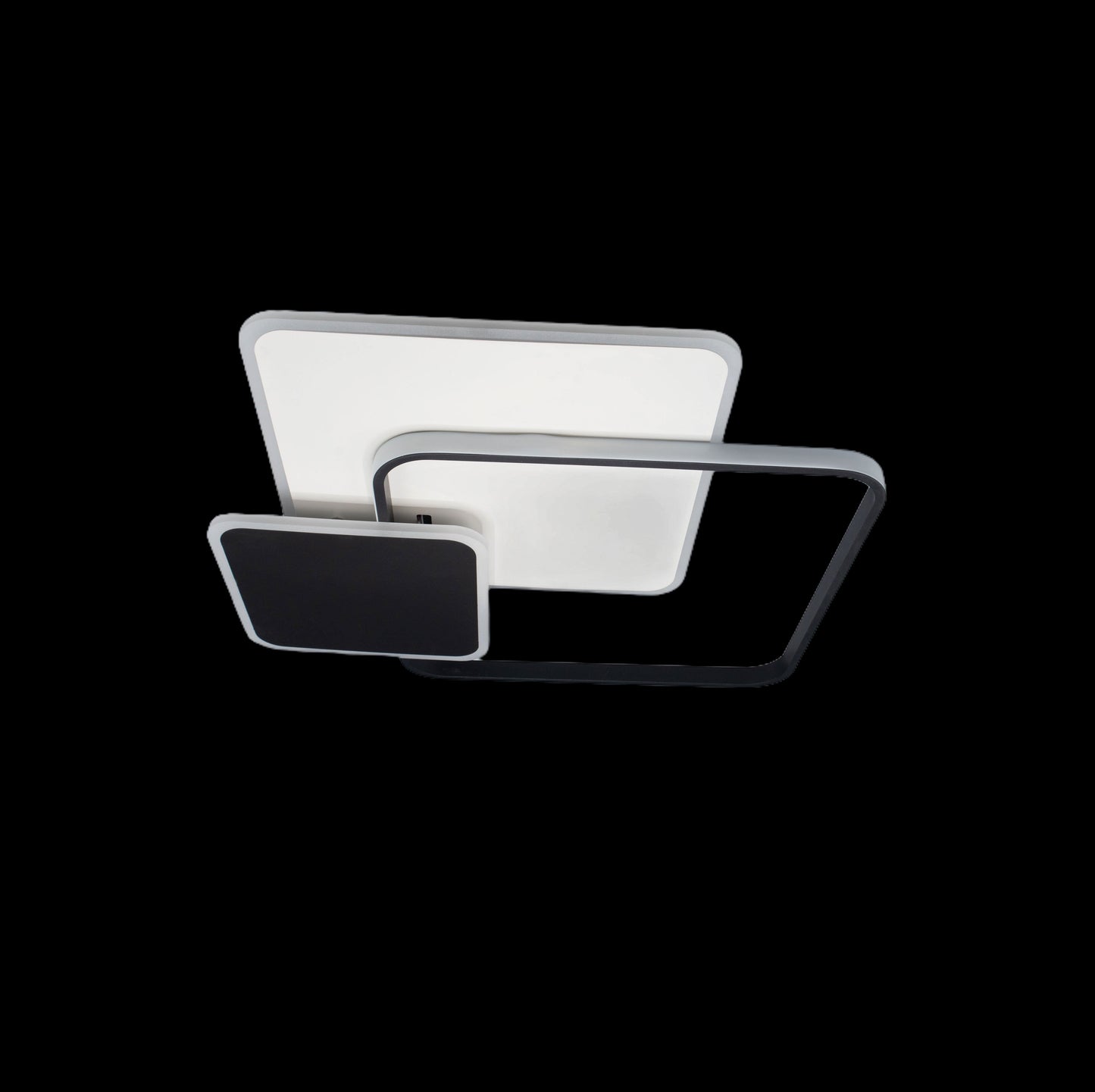 Lustra LED, 100W, Intensitate Reglabila, 2.4 Ghz, Alb si Negru 5303/500 - LEDS