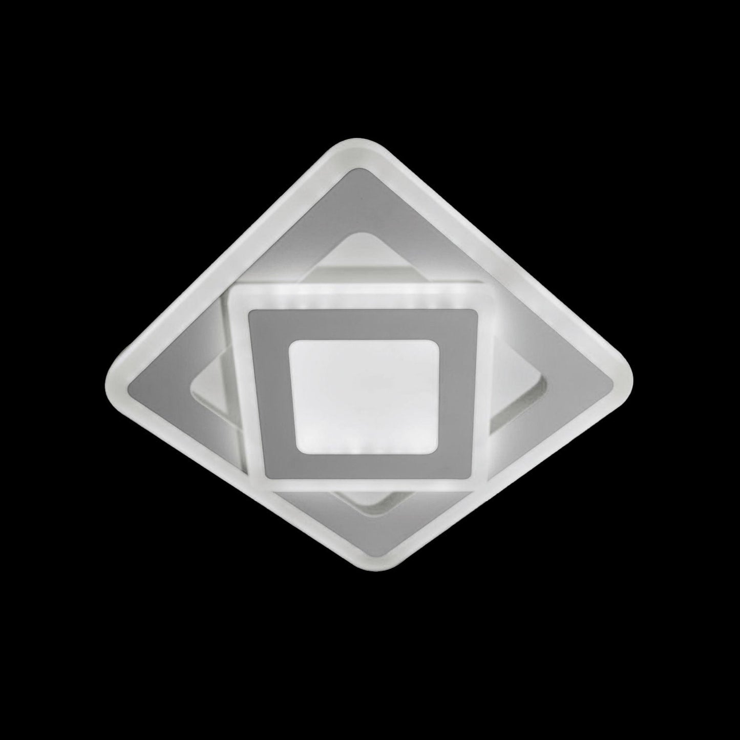 Lustra LED, 22W, 3000k/4000k/6000K, Acril, Alb, IP.20 5464