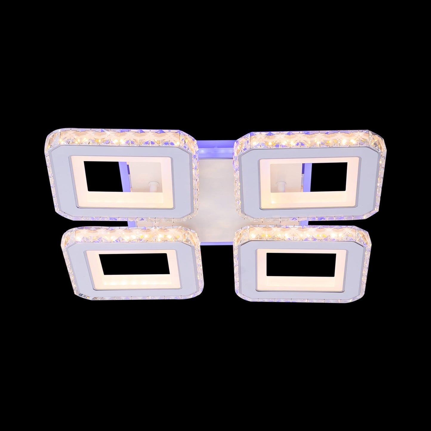 Lustra LED cu Telecomanda, RGB, 150W, Dimabila, Alb 7965/4 - LEDS