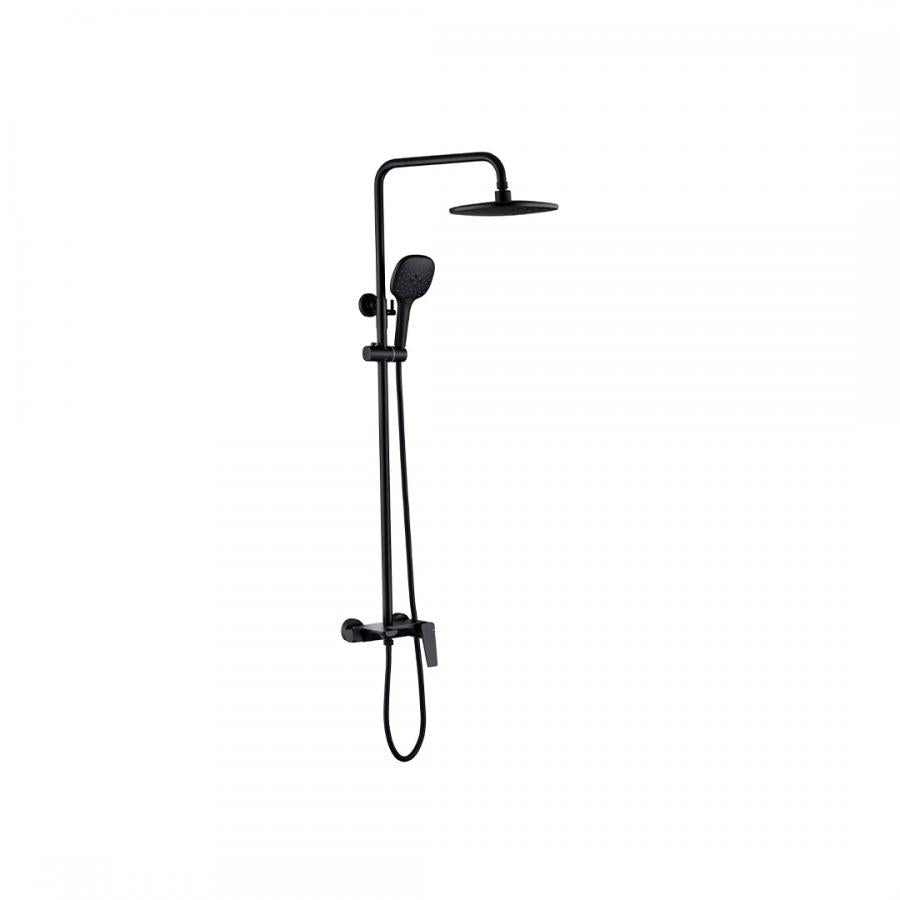 Coloana Dus, din Alama Sanitara, Neagra