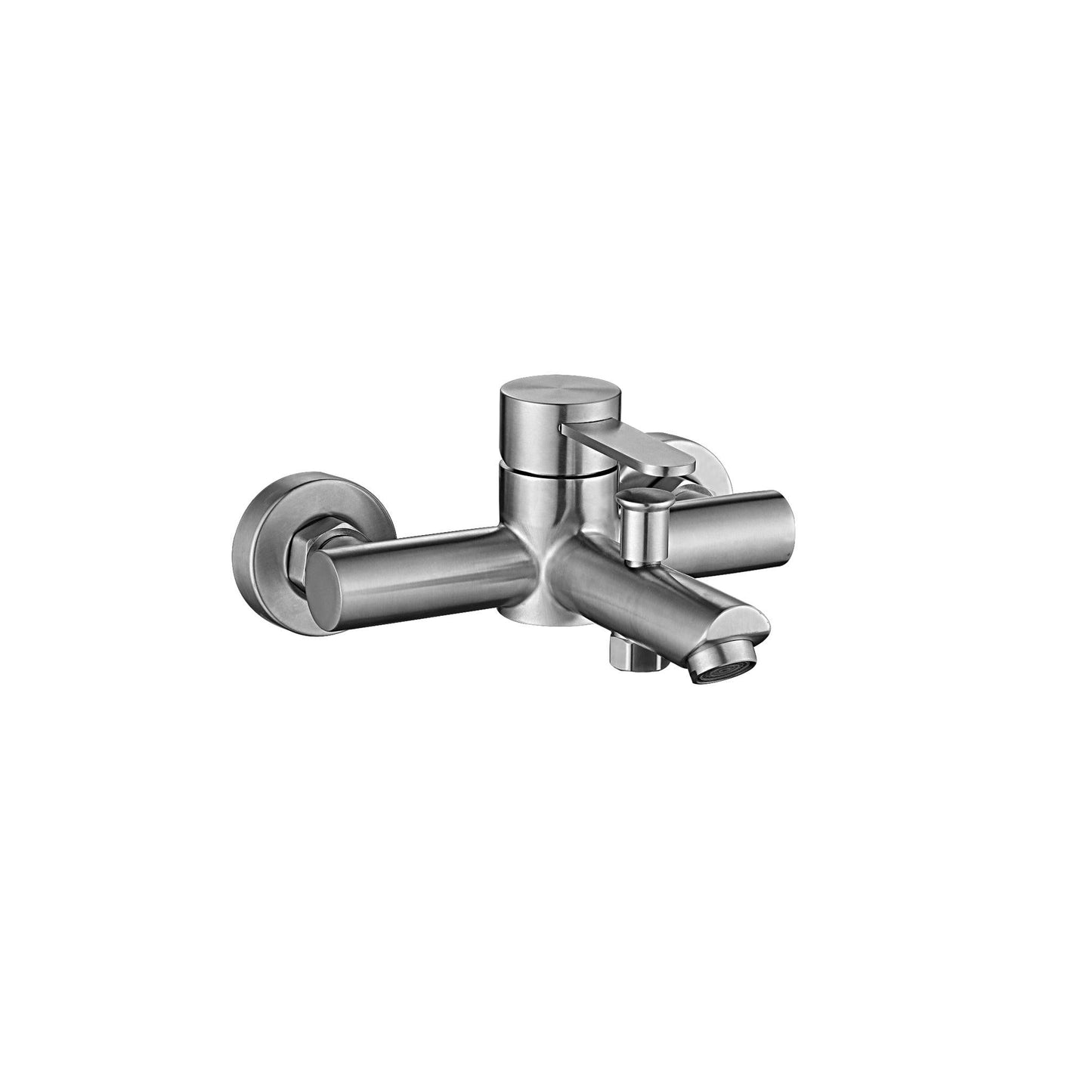 Baterie Cada cu Set de Dus, din Inox, Satinat - KORMAN