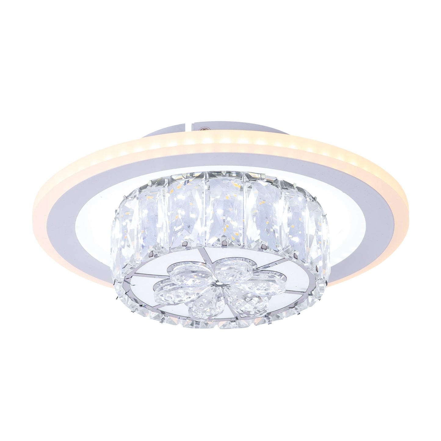 Lustra LED, 80W, 3000K/4000K/6000K, Alb 29930