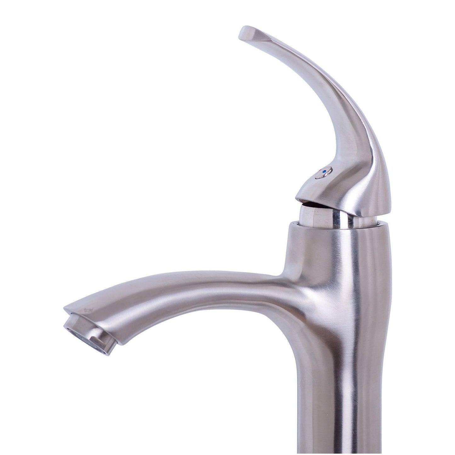 Baterie Lavoar din inox, culoare satinata