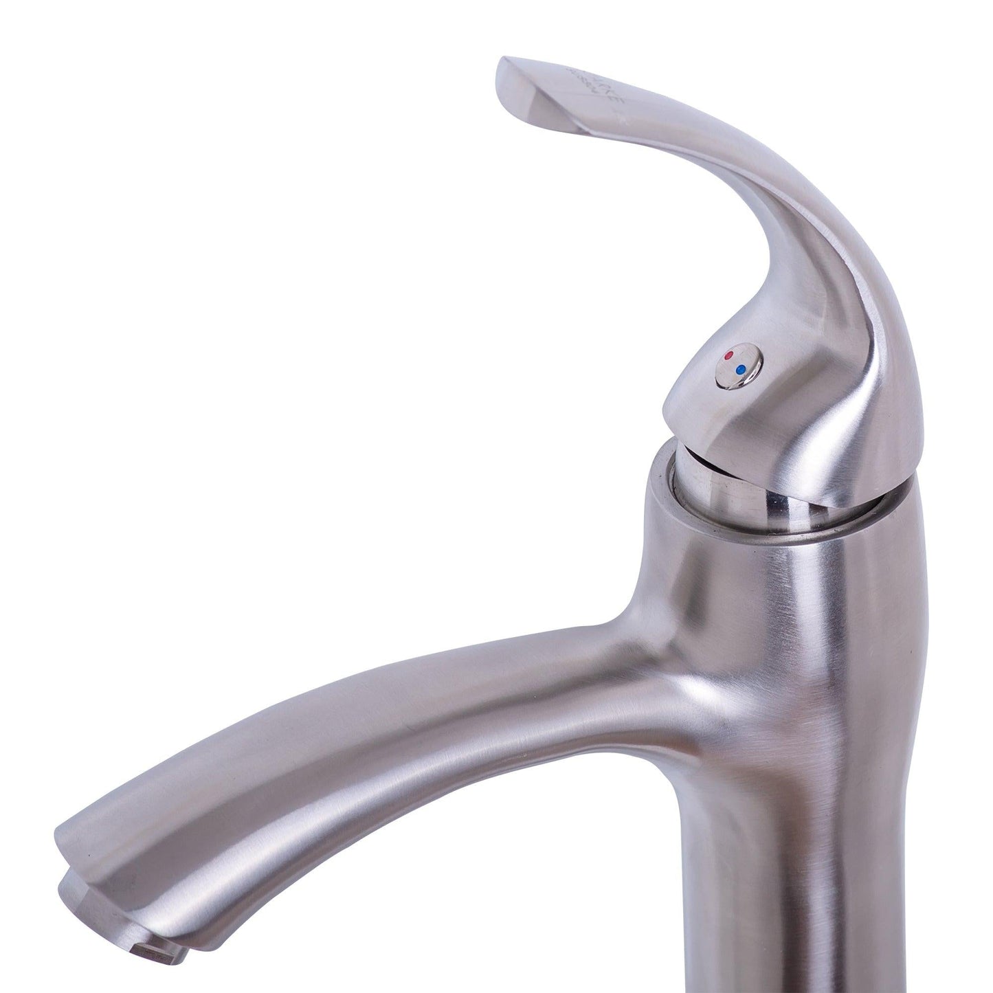 Baterie Lavoar din inox, culoare satinata