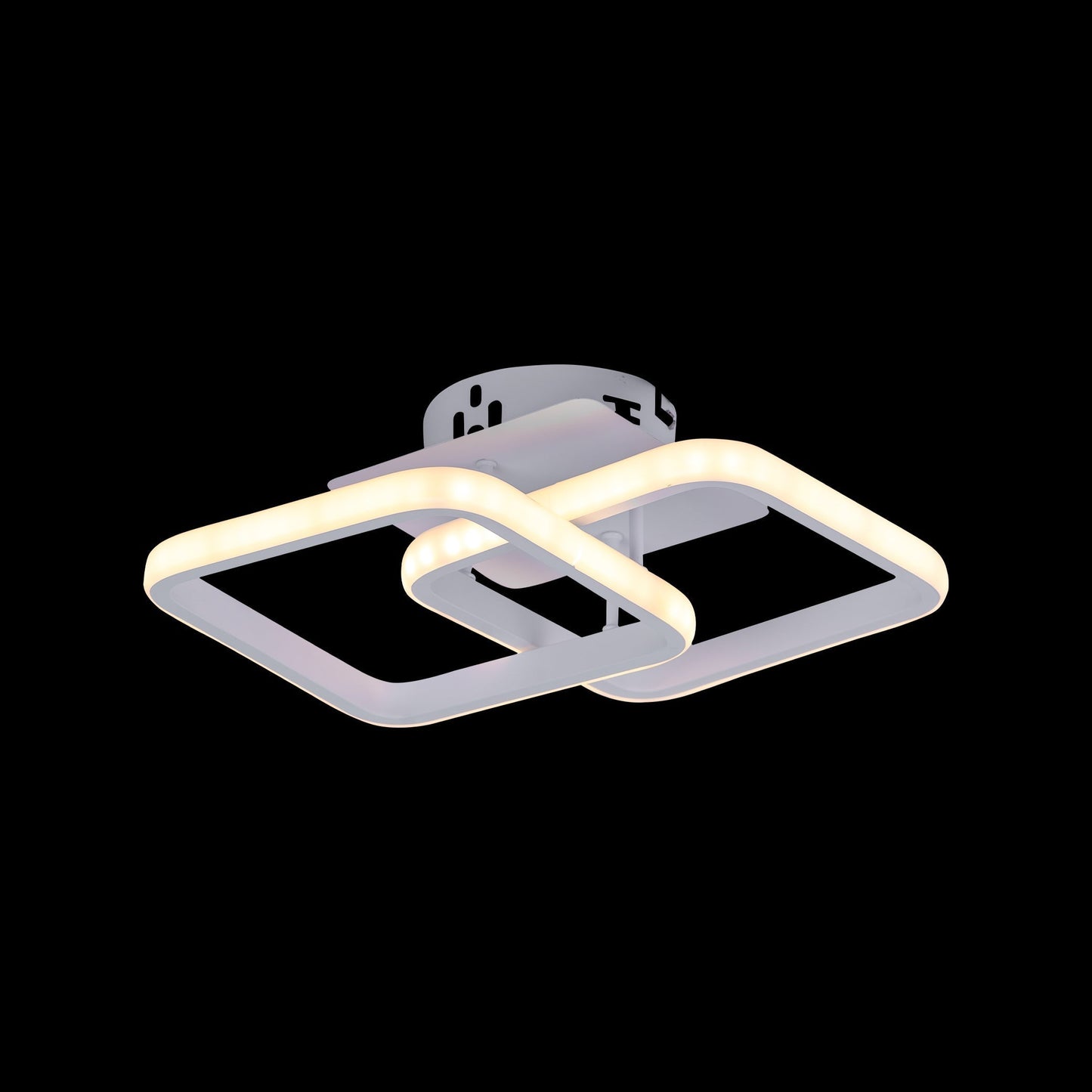 Lustra LED, 24W, 3000k/4000K/6000K, Alb, Acril, IP20 F568P