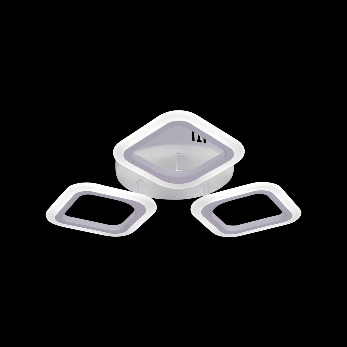 Lustra LED 48W, 4000K, Alb, Acril, IP20 825/3
