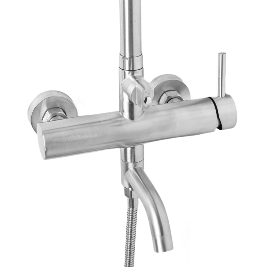 Coloana de Dus, din Inox, Satinata