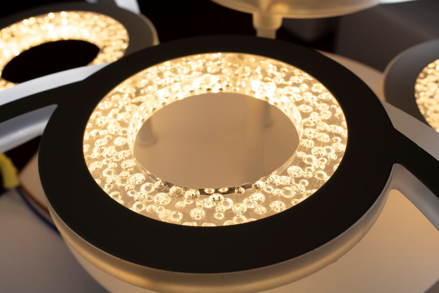 Lustra LED cu Telecomanda, 120W, 3000K/4000K/6000K, Acril, Alb, Dimabila, IP.20 5530/4