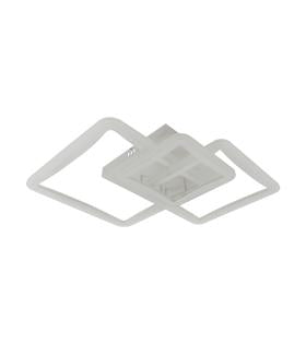 Lustra LED cu Telecomanda, 120W, Acril și Metal, Alb 6042/3WH
