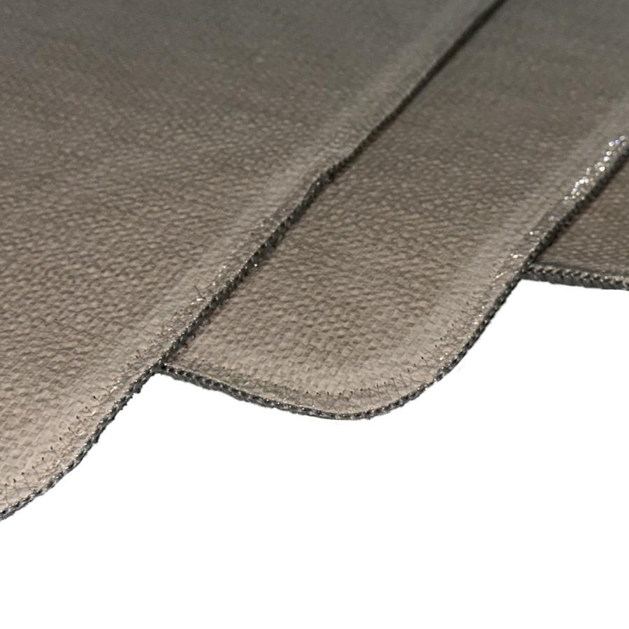 Set 3 Covorase Baie Antiderapante, Gri cu Model, 80x50x40cm