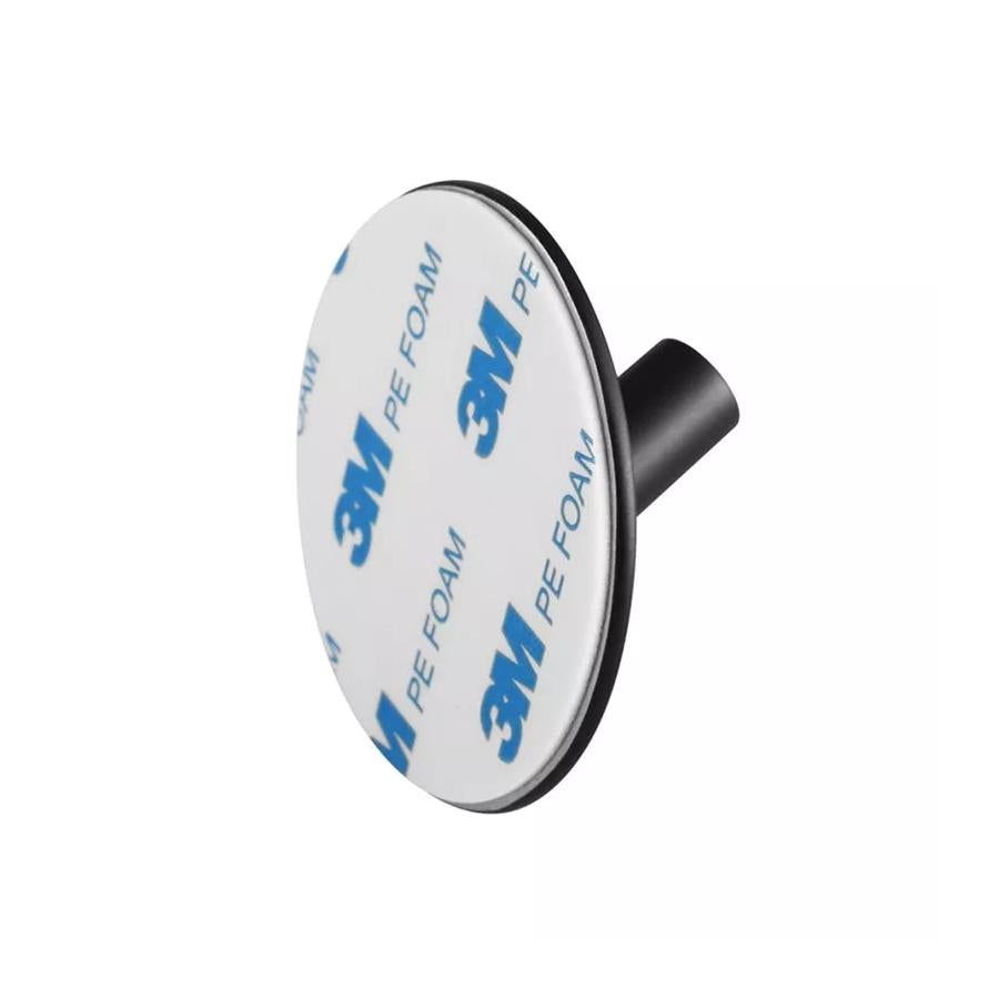 Suport Perete de tip cuier, Autoadeziv, din Inox, Negru