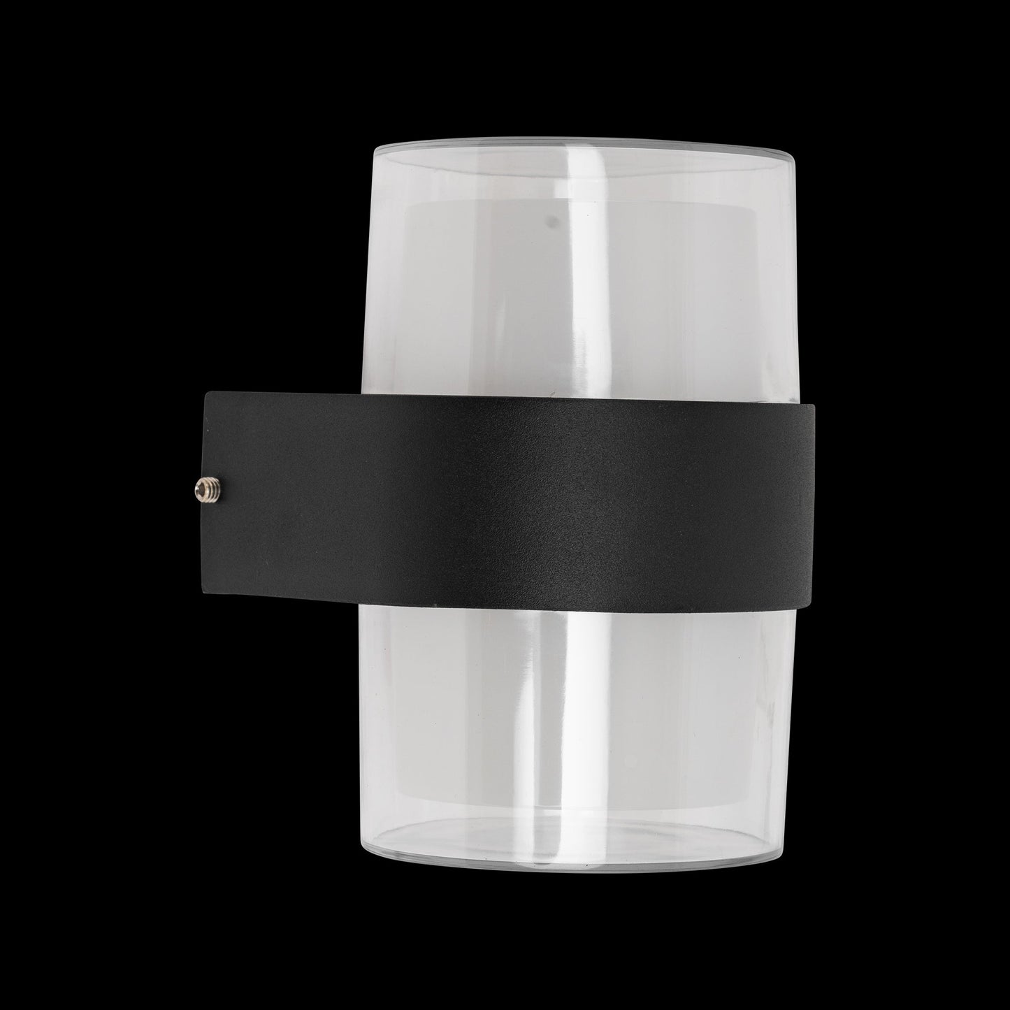 Aplica LED de Exterior Enia, 12W, Negru, 3000K, Fantas 522/2Y - LEDS