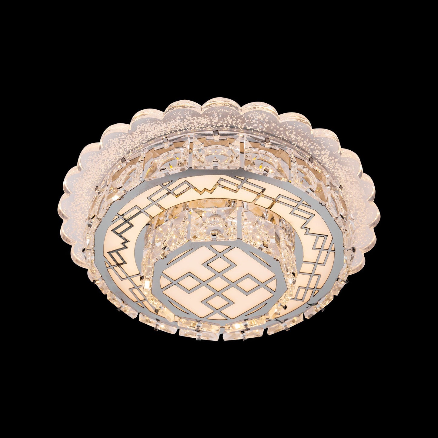 Lustra LED Tiria, 80W, 3000K/4000K/6000K, Alb - LEDS