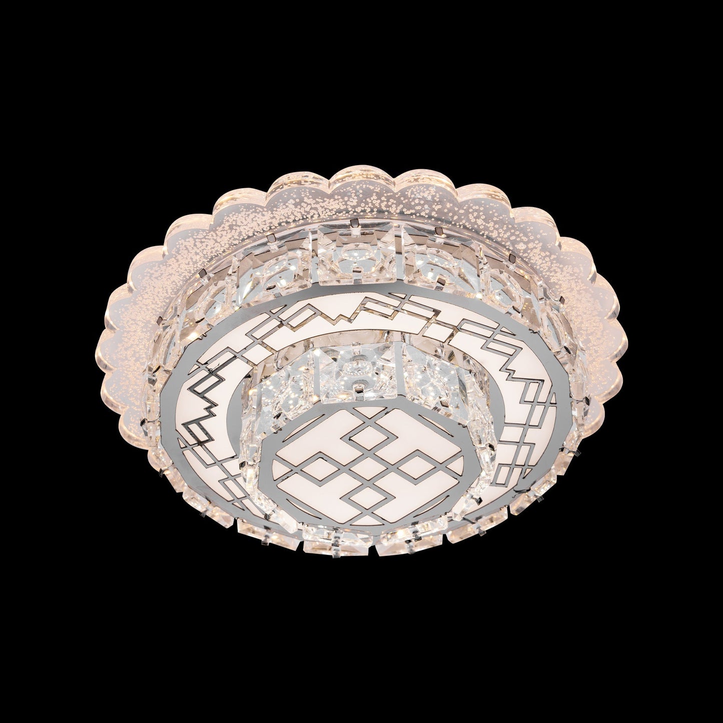 Lustra LED Tiria, 80W, 3000K/4000K/6000K, Alb 29990R - LEDS