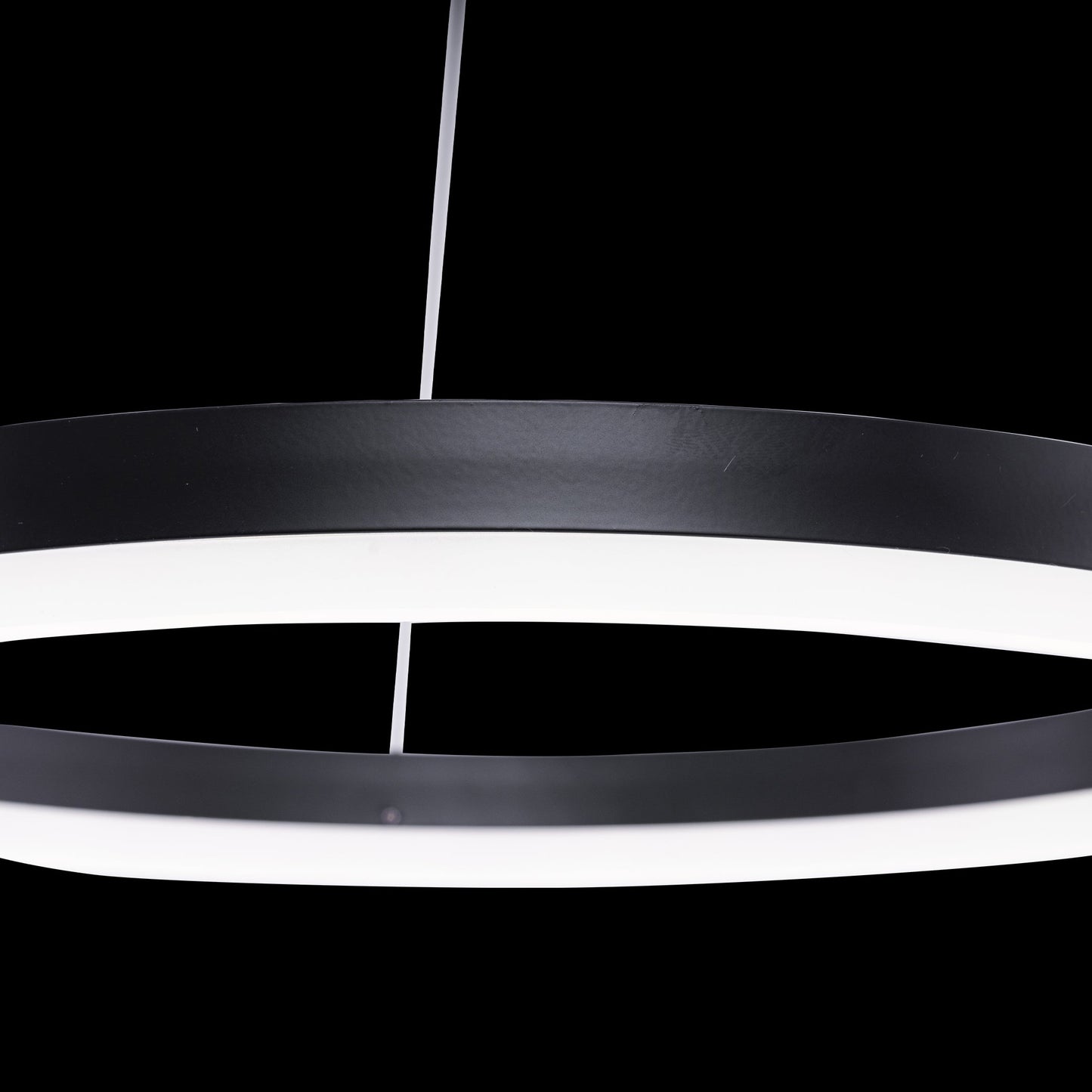 Lustra LED cu Telecomanda, 50W, Negru, Dimabila 8031/1BK