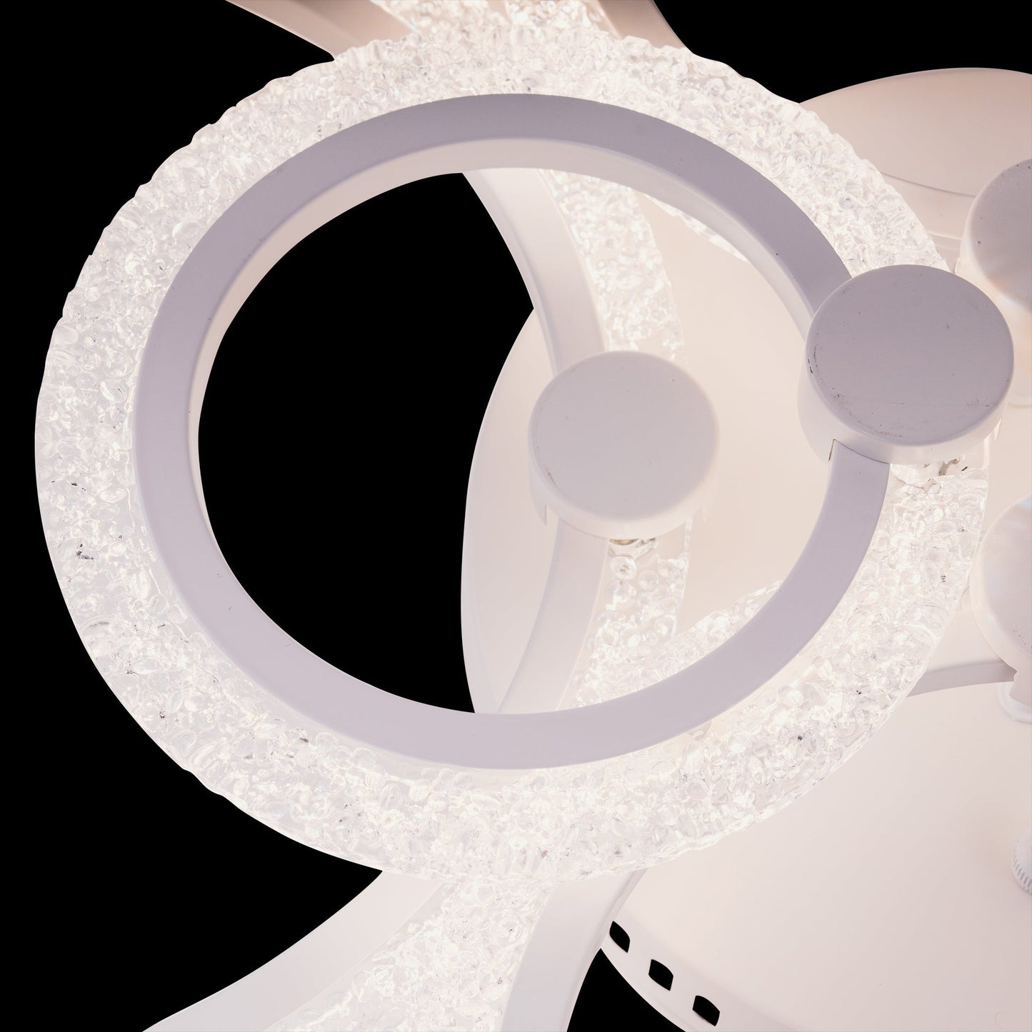 Lustra LED cu Telecomanda, 176W, 2.4 GHz, RGB, Dimabila, Alb, Acril Q38/2+2+2RGB - LEDS