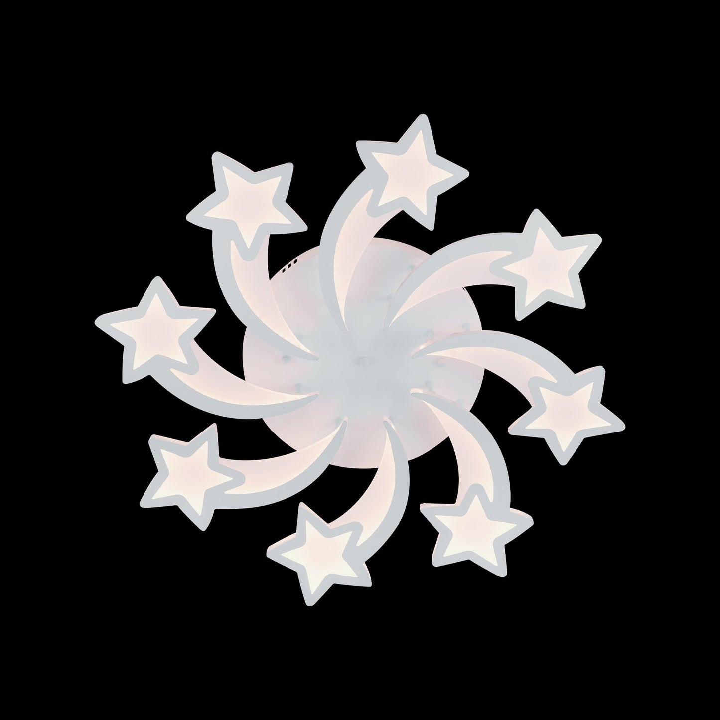 Lustra LED cu Telecomanda, Alb, 256W, Dimabila M213/8 - LEDS