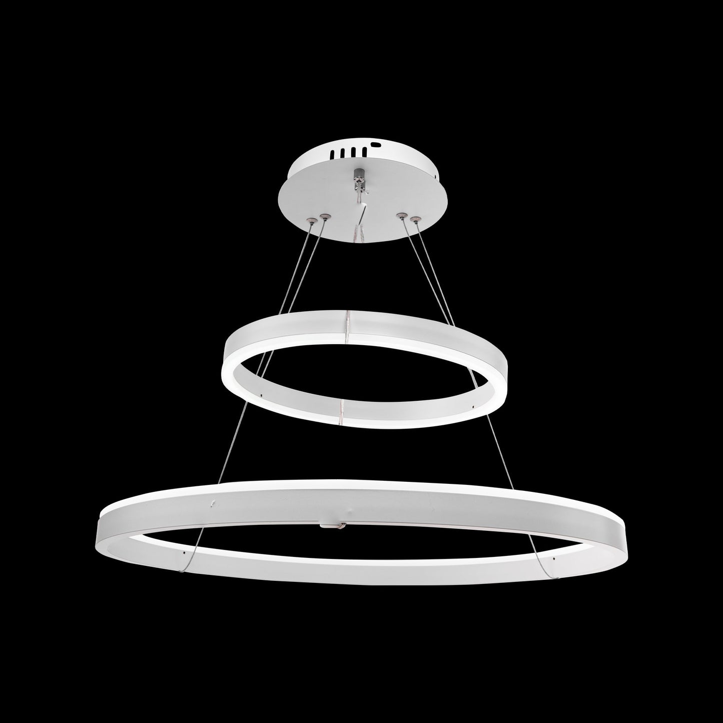 Lustra LED cu Telecomanda, 120W, 3000K/4000K/6000K, Alb, Dimabila, IP.20 8031/2WH