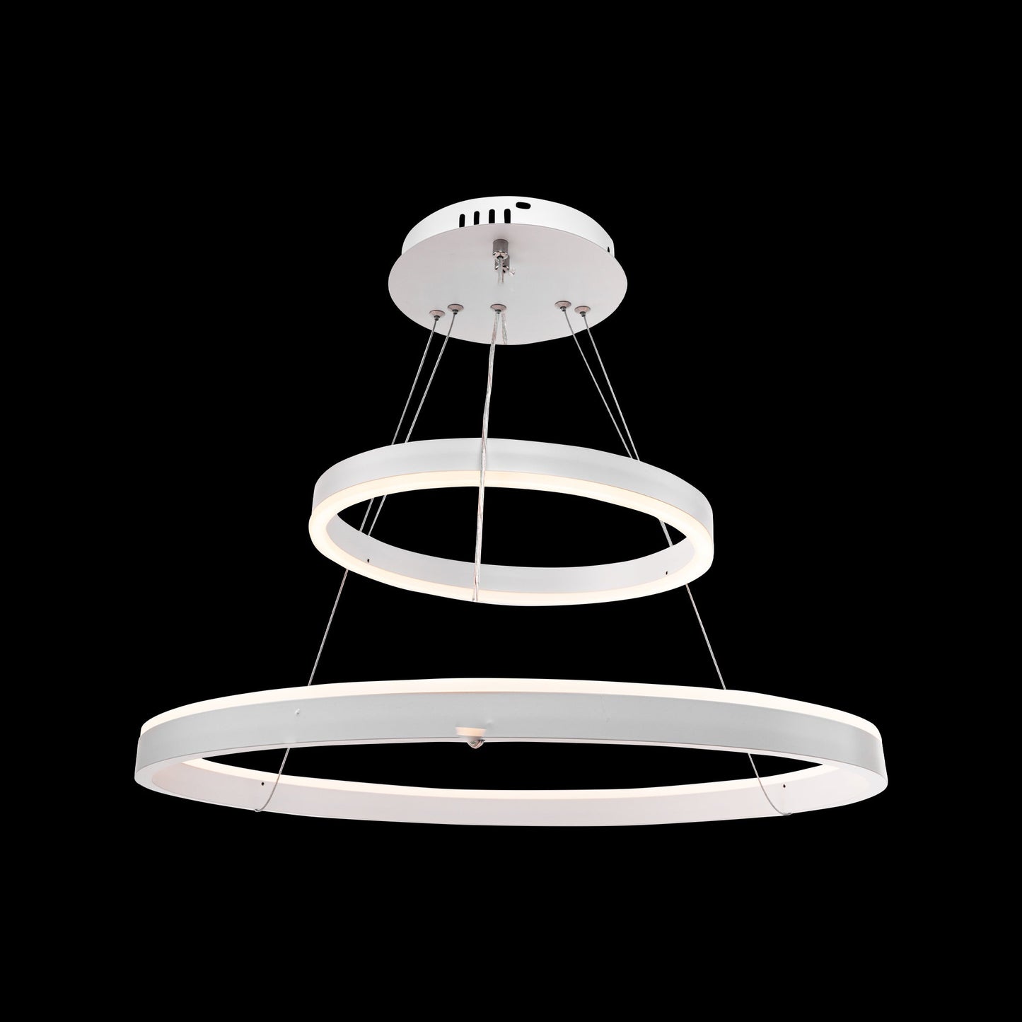 Lustra LED cu Telecomanda, 120W, 3000K/4000K/6000K, Alb, Dimabila, IP.20 8031/2WH