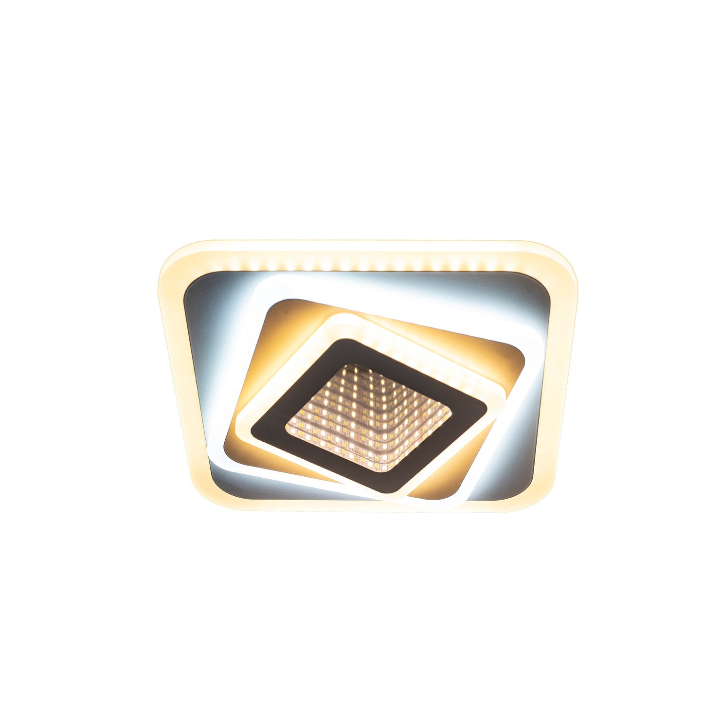Lustra LED 3D, 36W, 3000/4000/6000 K, Alb 4307