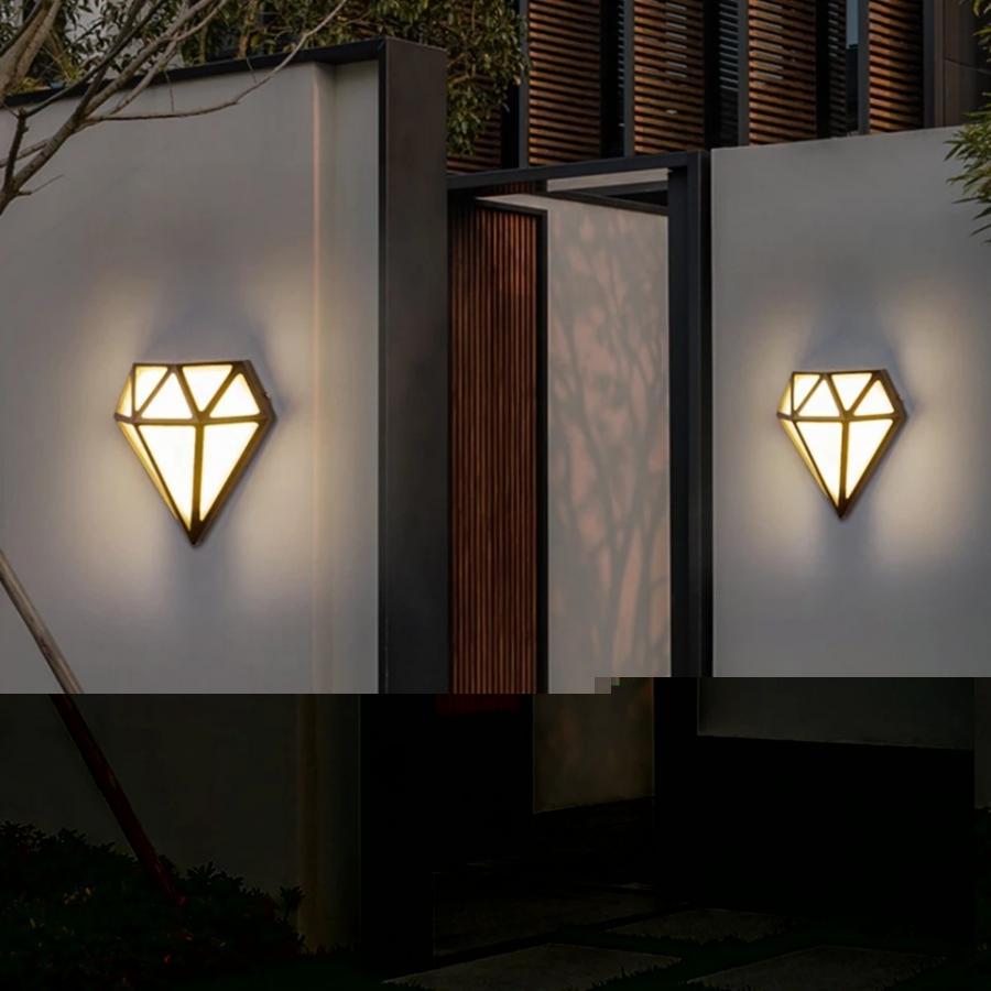 Aplica LED Exterior Alexa 18W Alb Negru