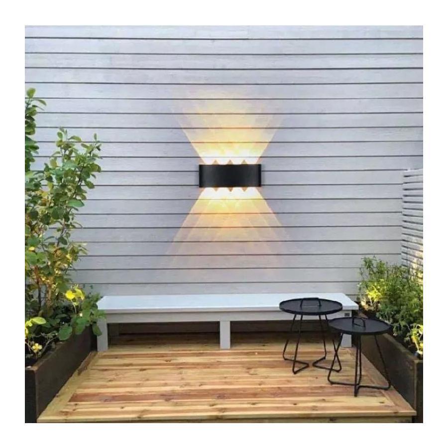 Aplica LED de Exterior, 8W, 3000K, Negru, Metal, IP65 1780/8BK