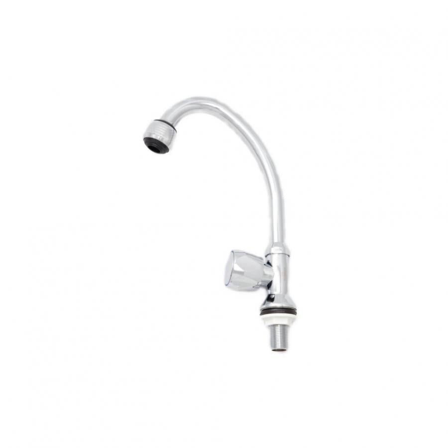 Baterie pentru Apa Rece, Pipa Pivotanta, din Aliaj, Cromata