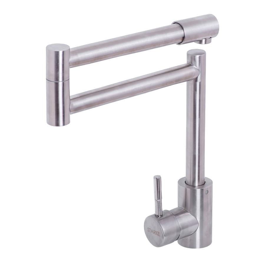 Baterie Bucatarie Monocomanda, din Inox, culoare Satinata