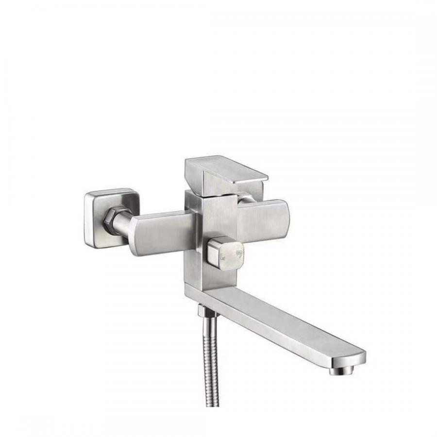 Baterie de cada, din Inox, Satinat