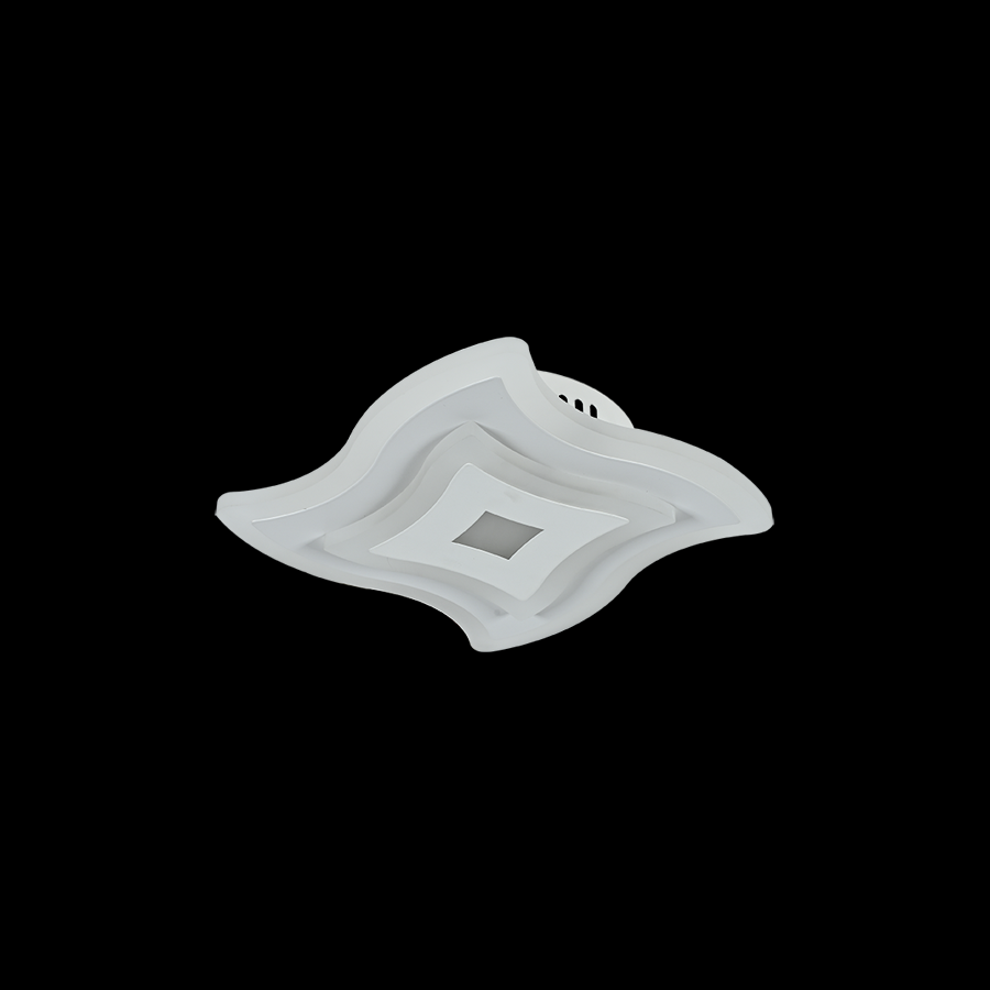 Lustra LED 50W, 3000/4000/6000K, Alb 19143