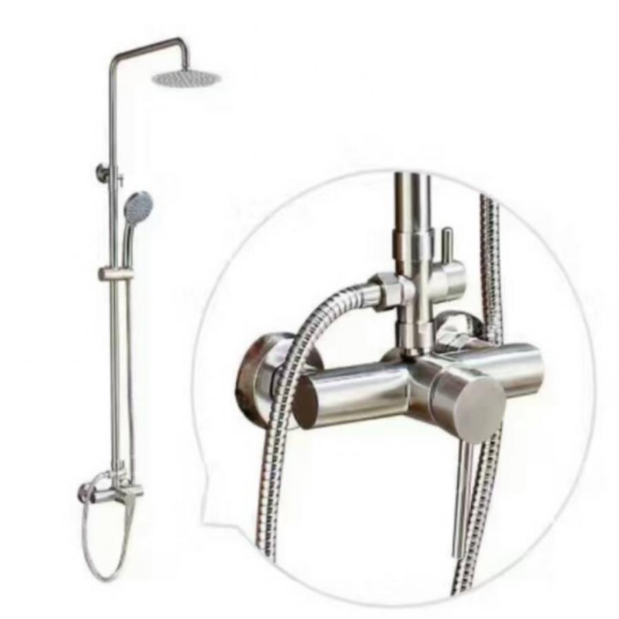 Coloana de Dus, din Inox, Satinata