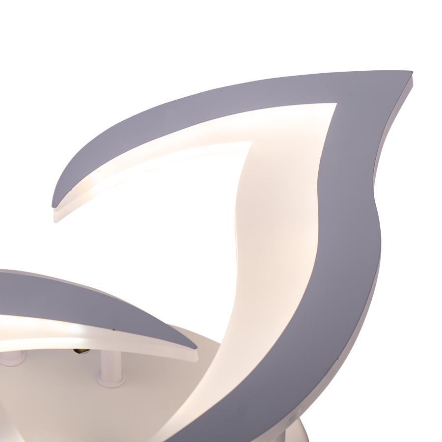 Lustra LED cu Telecomanda, 80W, 3000K/4000K/6000K, Alb, Acril, Dimabila, IP.20 6623/3
