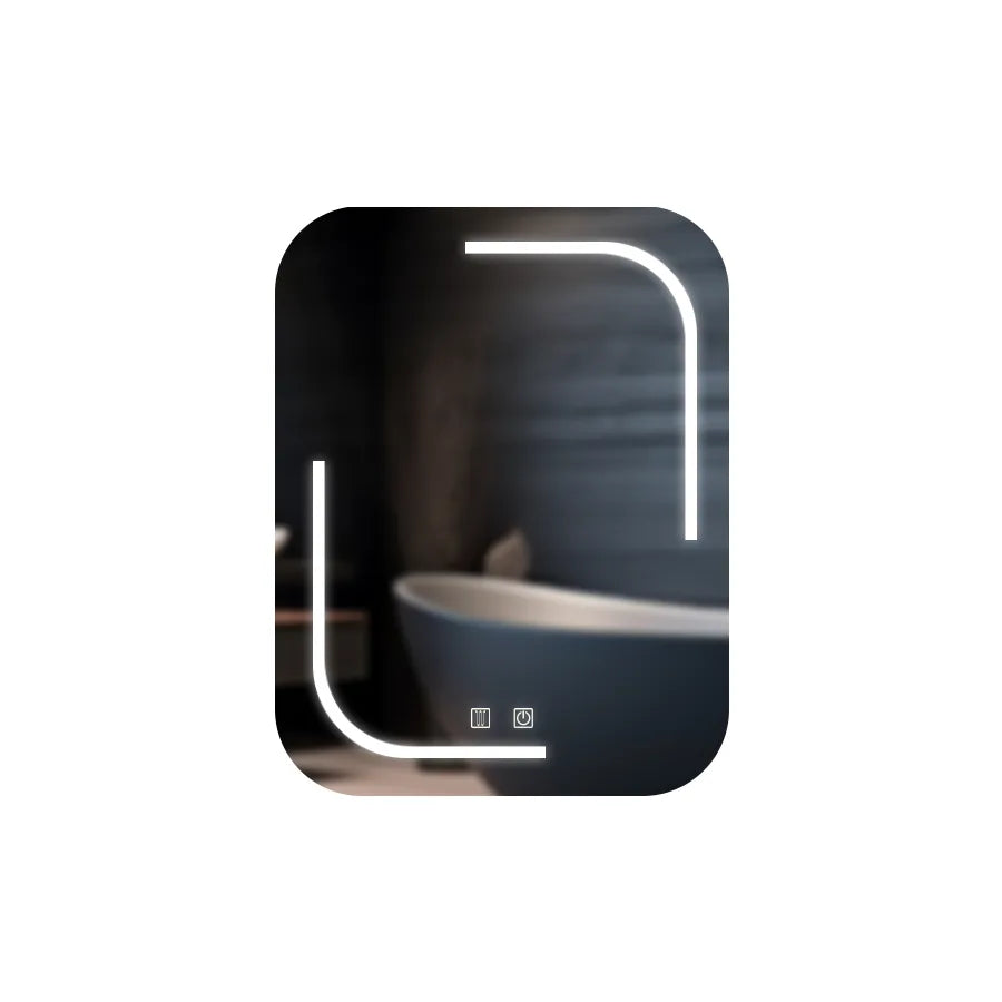 Oglinda LED Touch Ulrich, functie Dezaburire, 60x80 cm, Korman Technik