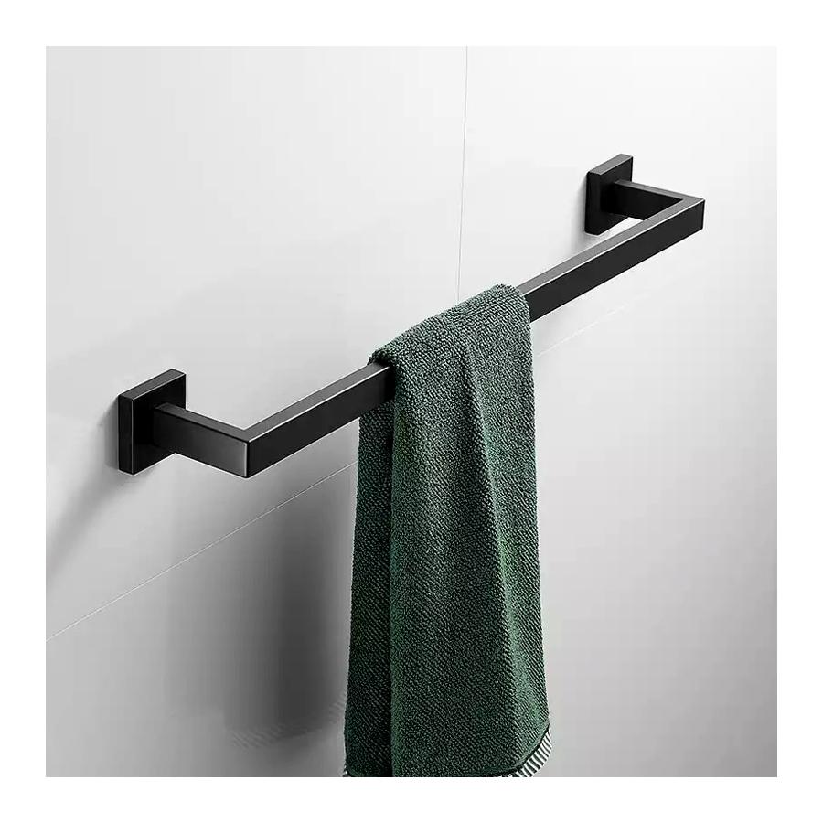 Suport Prosop, din Inox, Negru