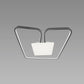 Lustra LED cu Telecomanda, 88W, Dimabila, Negru 602/500